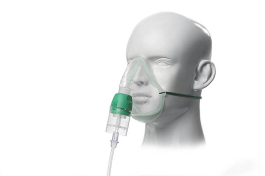 Cirrus™2 nebulizzatore, kit con maschera Intersurgical EcoLite™, adulto, tubo non-PVC, ≥ 2.1m