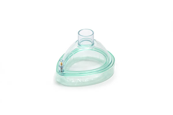 Maschera per anestesia adulto Small, profumo vaniglia, 22F, misura 3, senza anello uncinato