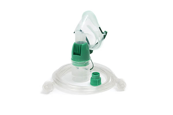 Kit nebulizzatore HOT Top™2 con base Sure-Loc™, maschera pediatrica Intersurgical EcoLite™ e tubo, 1.8m