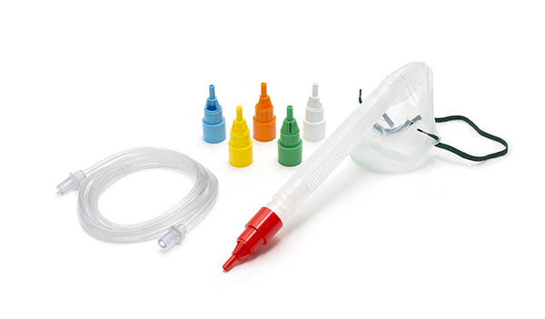 Intersurgical EcoLite™, maschera per adulto con kit Venturi
