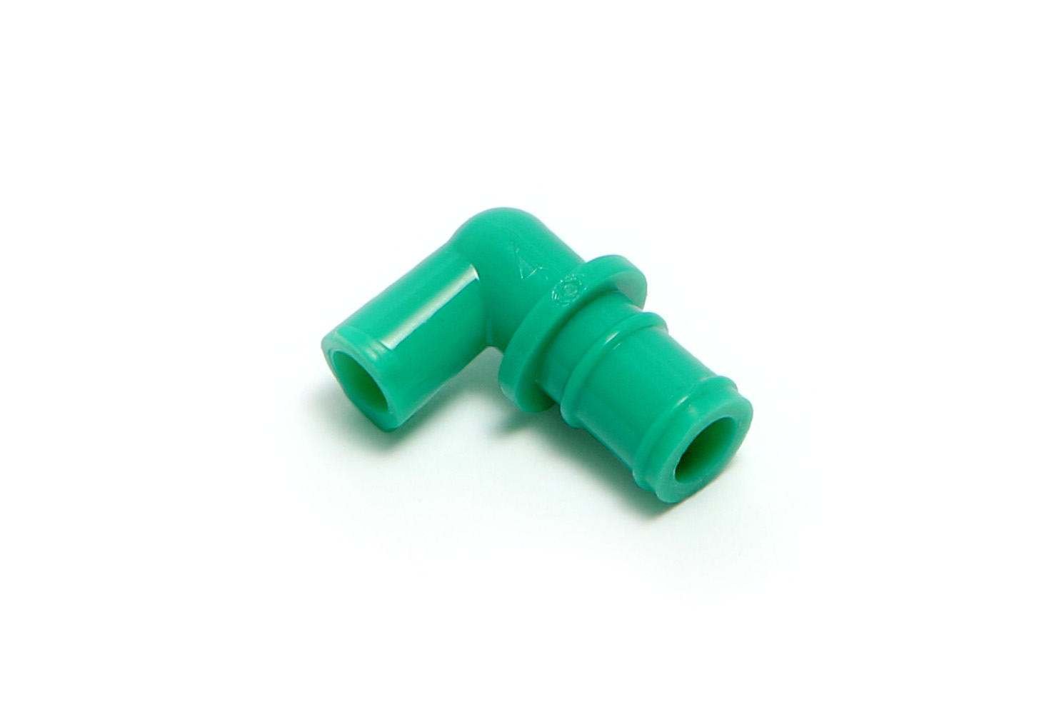 Raccordo luer angolato per porta da 7.6mm - removibile