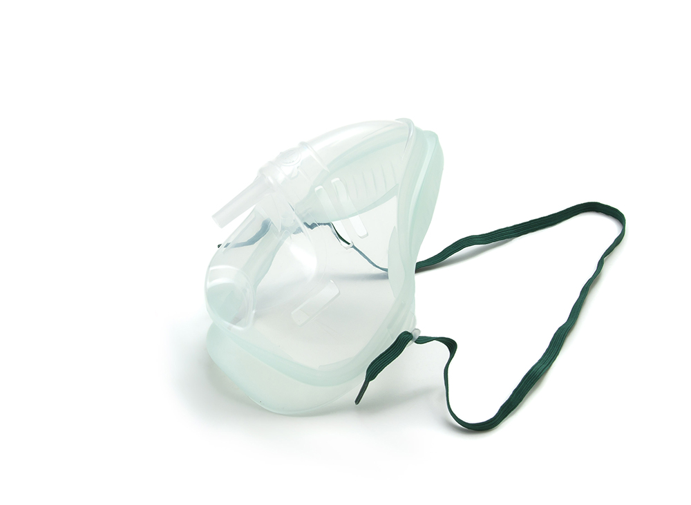 Intersurgical EcoLite™,  maschera per ossigeno a media concentrazione, adulto