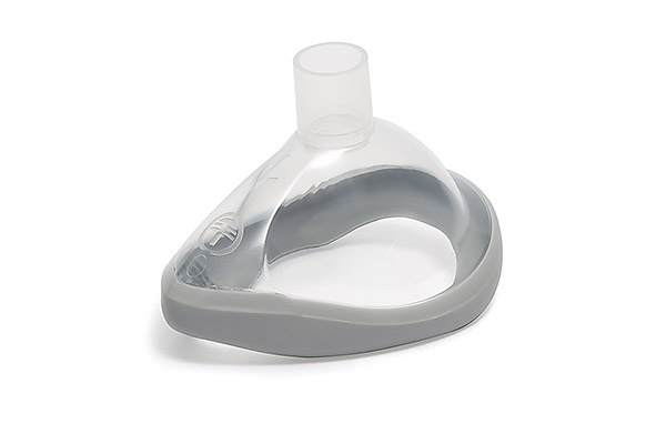 ClearLite, maschera per anestesia, misura 1, infantile, grigio, 15M (senza anello uncinato)