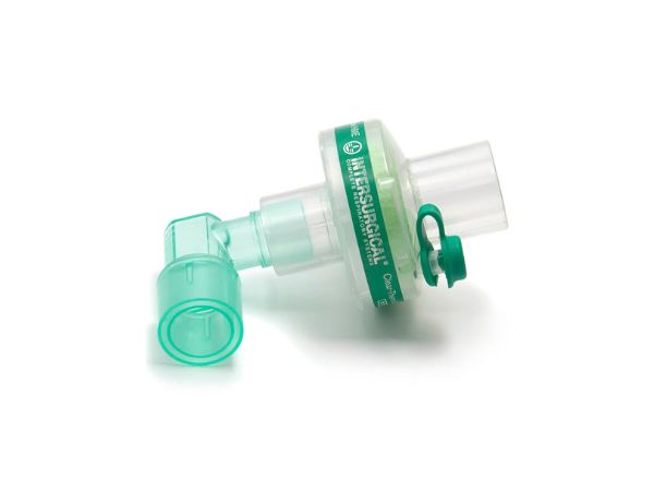 Clear-Therm Micro HMEF neonatale con porta luer e raccordo angolato fisso