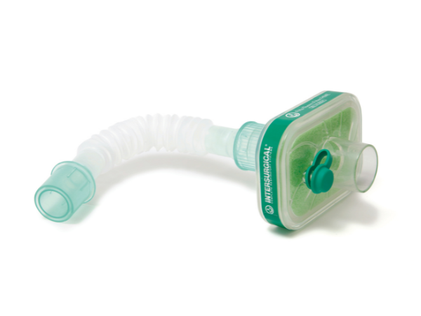 Filta-Therm Plus HMEF con porta luer e catetere Mount Superset™ (tubo estensibile)