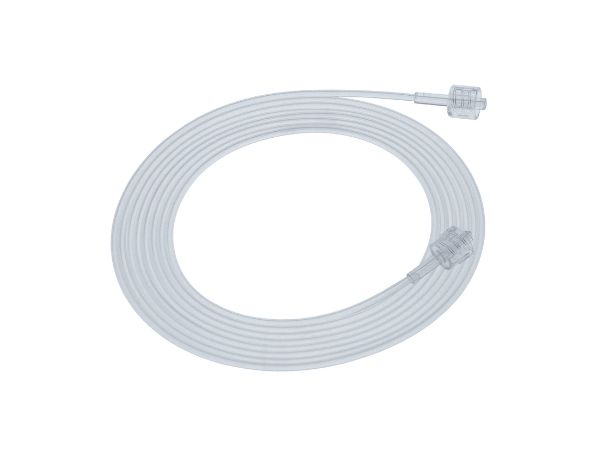 Linea di monitoraggio gas respiratori, 1.2mm ID, luer lock maschio/luer lock maschio, lungh. 1.8m
