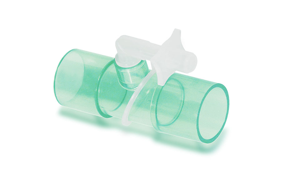 Connettore diritto 22M - attacco OD da 6mm e tappo - 22M