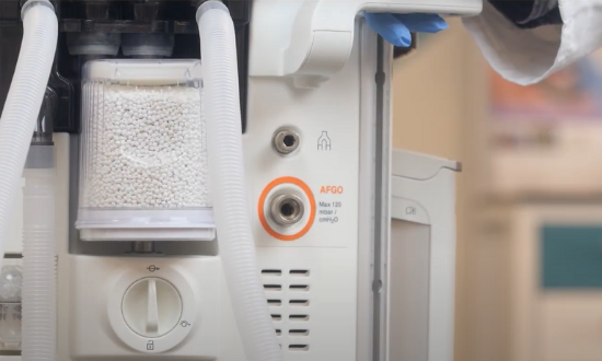 AbCan™ cartuccia di assorbitore di anidride carbonica monouso precaricato