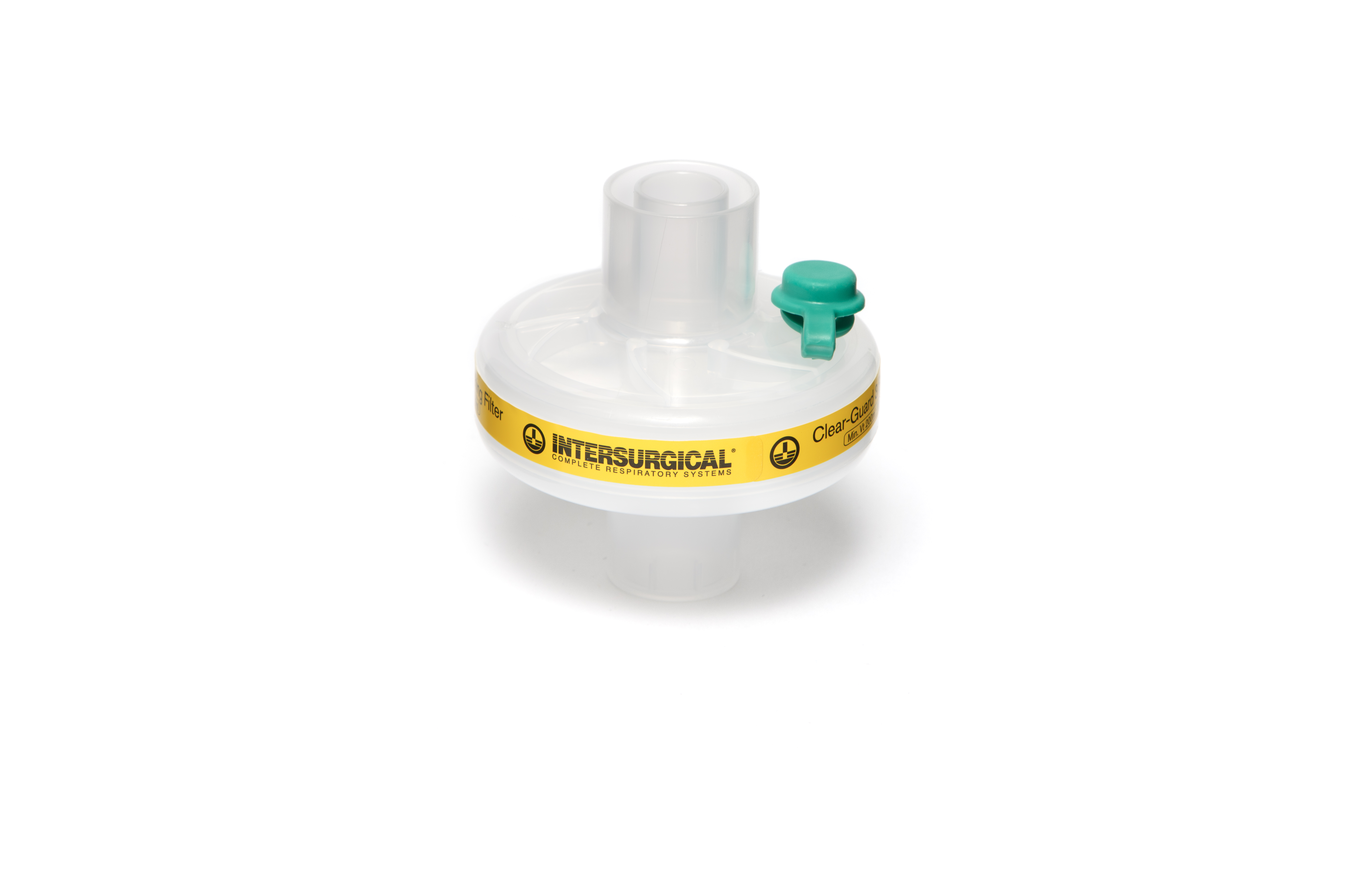 Clear-Guard™ 3 filtro respiratorio con porta luer