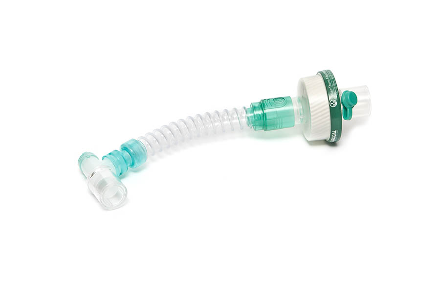 Inter-Therm™ HMEF con porta luer e catetere Mount Smoothbore (tubo spiralato) - sterile