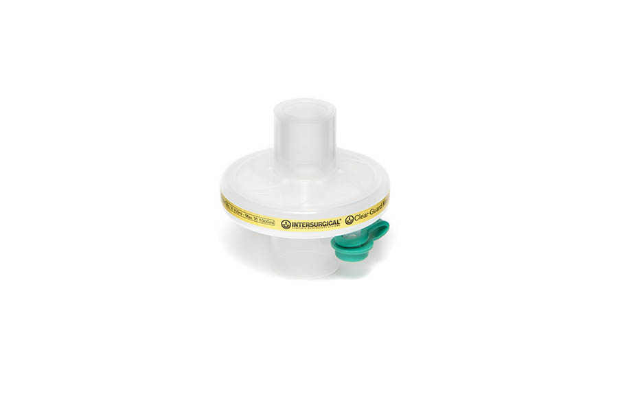 Clear-Guard™ Midi filtro respiratorio a basso volume con porta luer