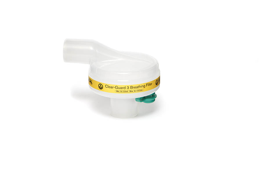 Clear-Guard™ 3 filtro respiratorio angolato