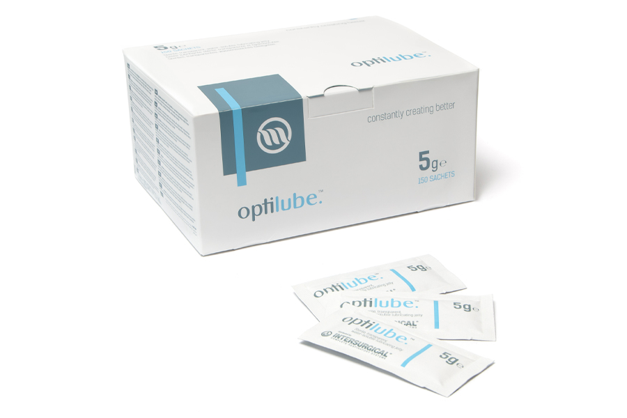OptiLube, bustina di gel lubrificante da 5g (confezione da 150 bustine)