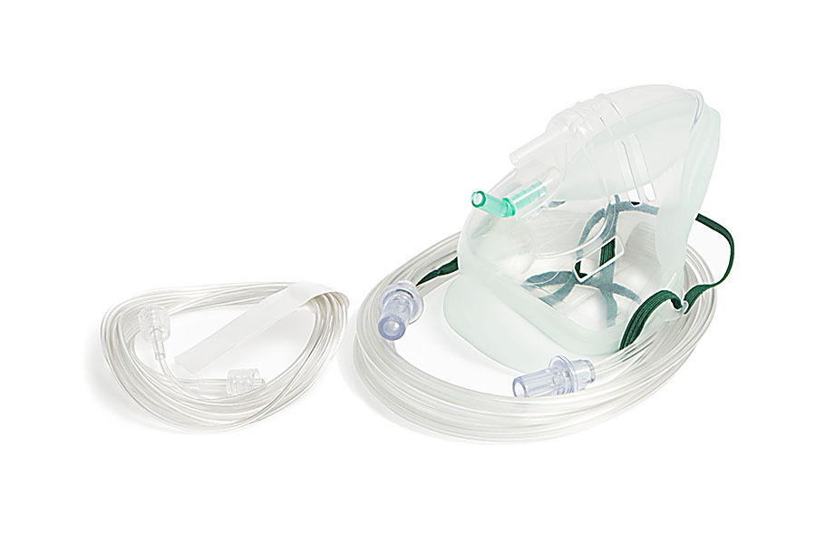 Sentri Intersurgical EcoLite™, maschera adulto con linea di monitoraggio CO2, tubo lungh. 2.1m