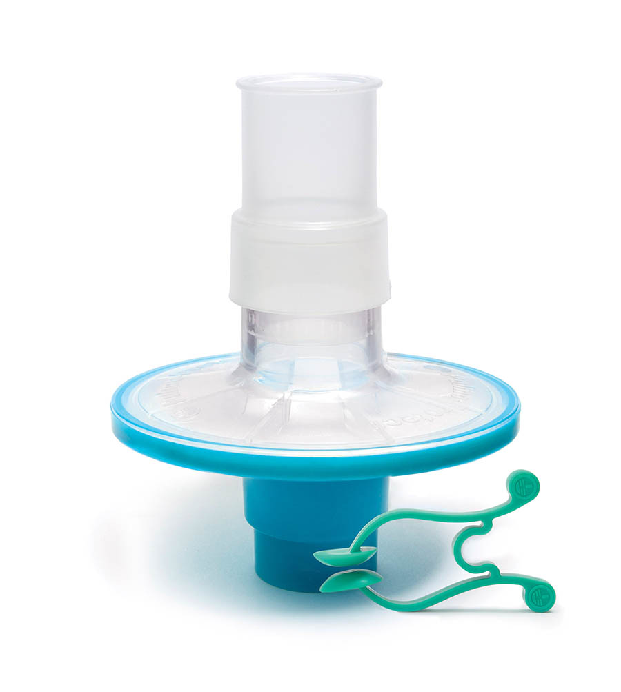 Pulmo-Protect™ filtro per esami di funzionalità polmonare, con boccaglio rigido e clip nasale (4)