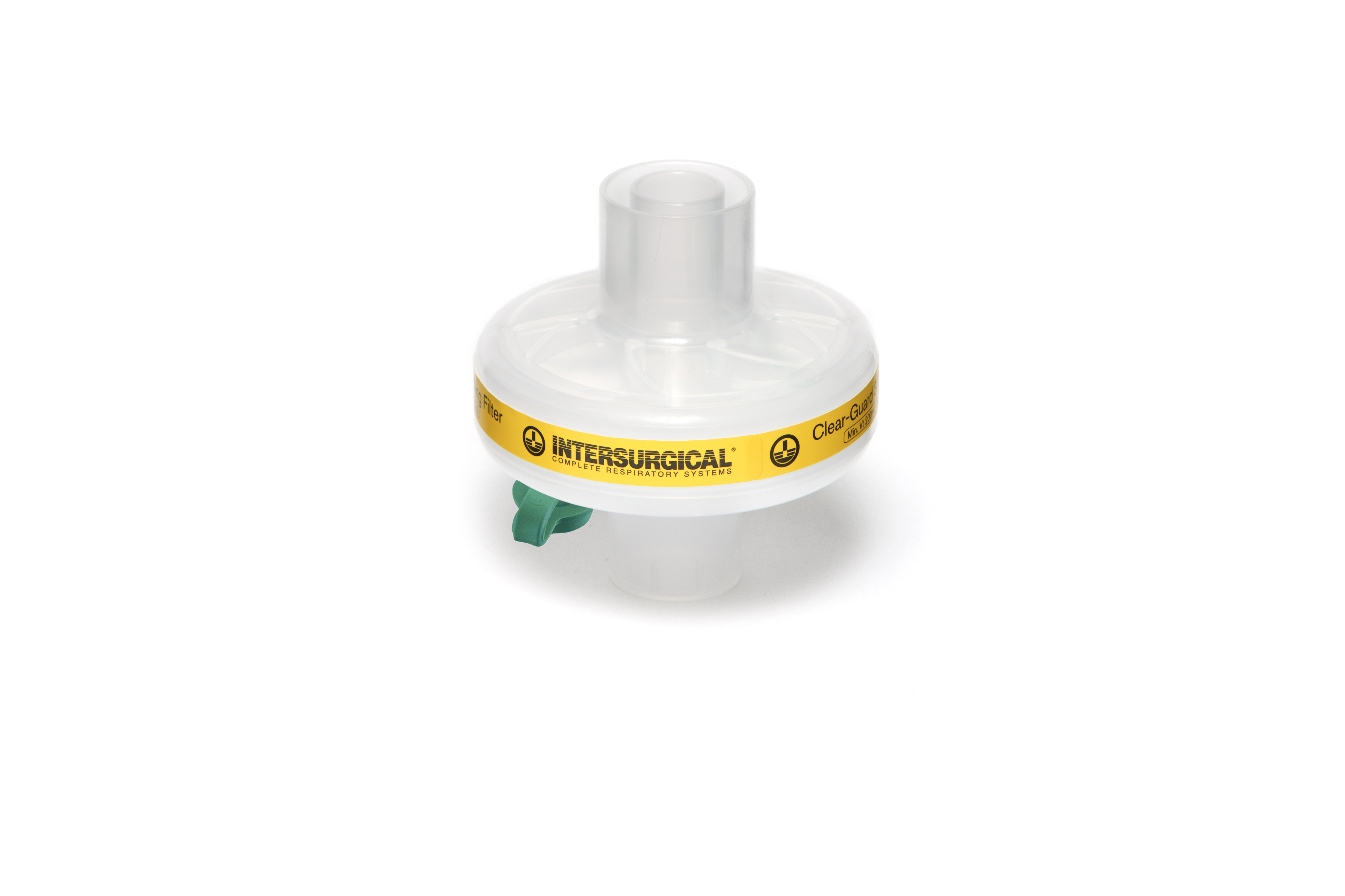 Clear-Guard™ 3 filtro respiratorio con porta luer