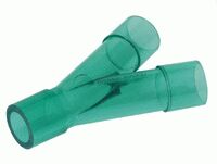 Raccordo a Y tradizionale da 22mm, connessione paziente 22M/15F  - 22M-22M
