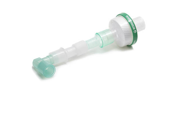 Inter-Therm™ HMEF con porta luer e catetere Mount Superset™ (tubo estensibile) con raccordo angolato staccabile - sterile