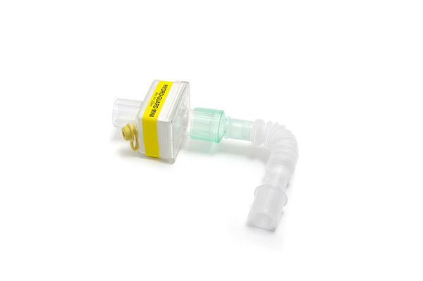 Hydro-Guard™ Mini filtro respiratorio con catetere Mount Superset™ (tubo estensibile) - sterile