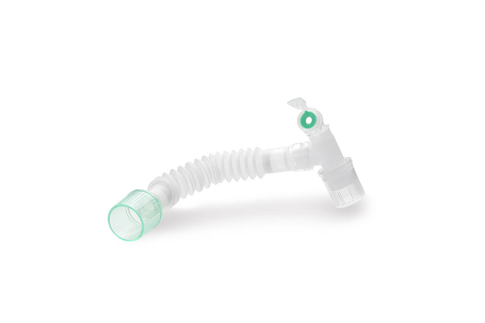 Catetere Mount Superset con doppio raccordo girevole 22F-doppio cappuccio flip top con sigillo-22M/15F, lungh. ≥70-150mm - sterile