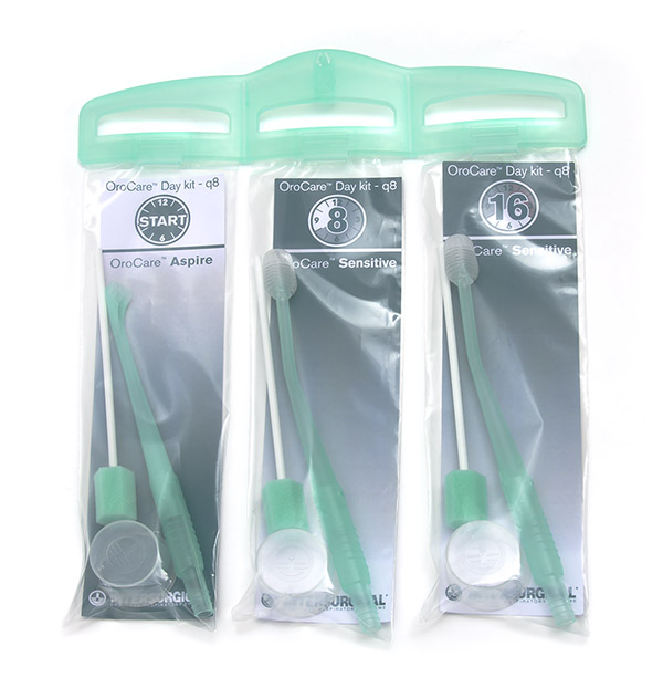OroCare™ kit giornaliero 24 ore (q8 - 3 kit per applicazioni ogni 8 ore)