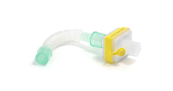 Hydro-Guard™ Mini filtro respiratorio, catetere mount Superset 