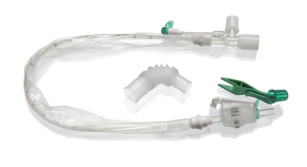 TrachSeal sistema chiuso di aspirazione per tubo endotracheale, Adulto, 24 ore, mis. F12