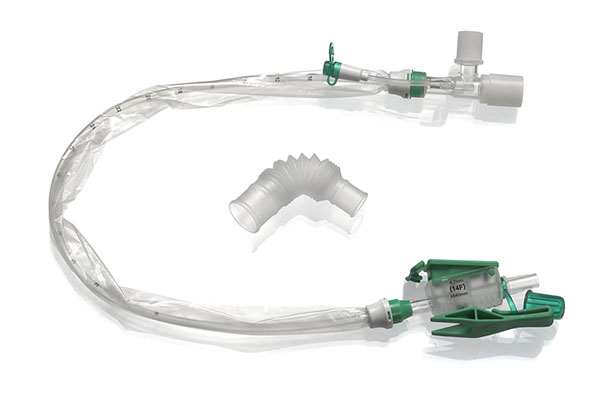 TrachSeal sistema chiuso di aspirazione per tubo endotracheale, Adulto, 24 ore, mis. F14