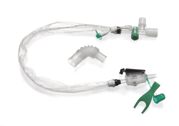 TrachSeal sistema chiuso di aspirazione per tubo endotracheale, Adulto, 72 ore, mis. F10