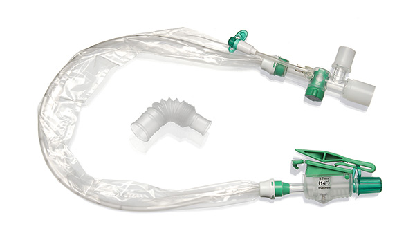 TrachSeal sistema chiuso di aspirazione per tubo endotracheale, Adulto, 72 ore, mis. F14