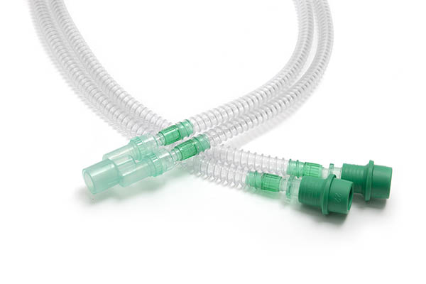 Circuito per ventilazione Smoothbore da 10mm, connettori incollati, 1.2m