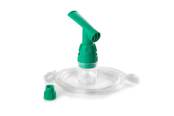 Kit nebulizzatore HOT Top™2 con base Sure Loc™, boccaglio e tubo, 1.8m